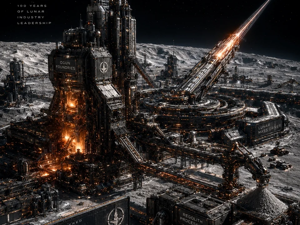 Lunar foundry